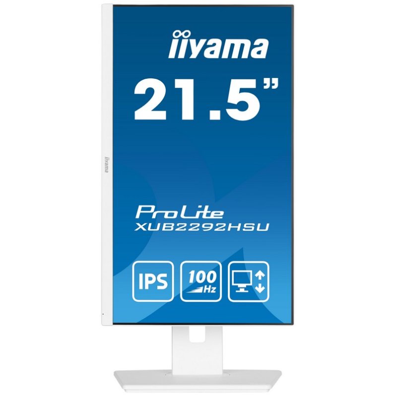 Thumbnail 3 de iiyama ProLite XUB2292HSU-W6 de 21,5" IPS Full HD con 100Hz, USB-A y altavoces