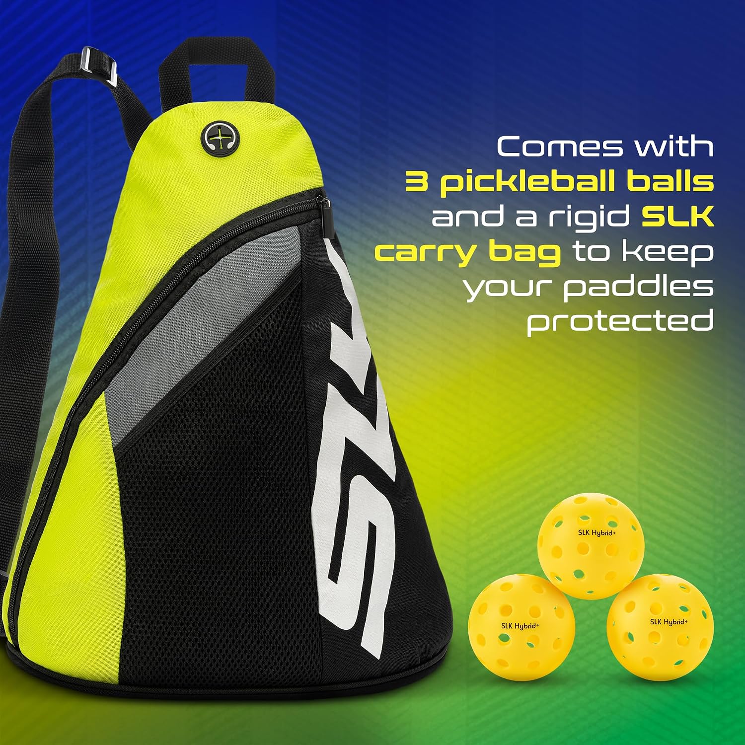 Thumbnail 6 de Selkirk Sport SLK Pickleball Paddles Set of 2 (SLK Neo Graphite, SLK Neo Fiberglass, or SLK Atlas Bundle)