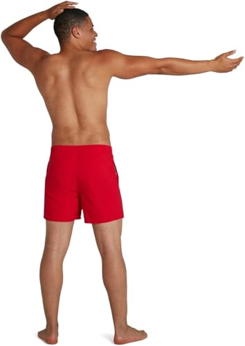 Detalle de Speedo Hombre Shorts de baño Essential de 41 cm Fed Red S