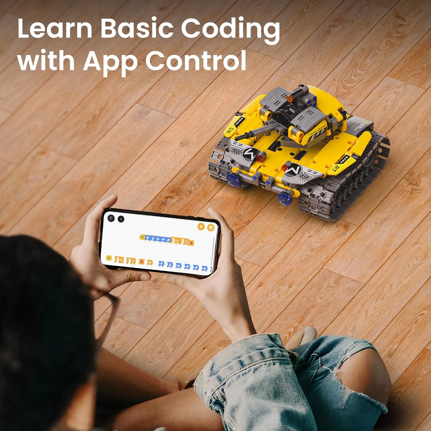 Thumbnail 3 de Sillbird Robot Building Kit with Remote Control (5-in-1, 488 Pieces) — STEM robotic toys for boys ages 8–13