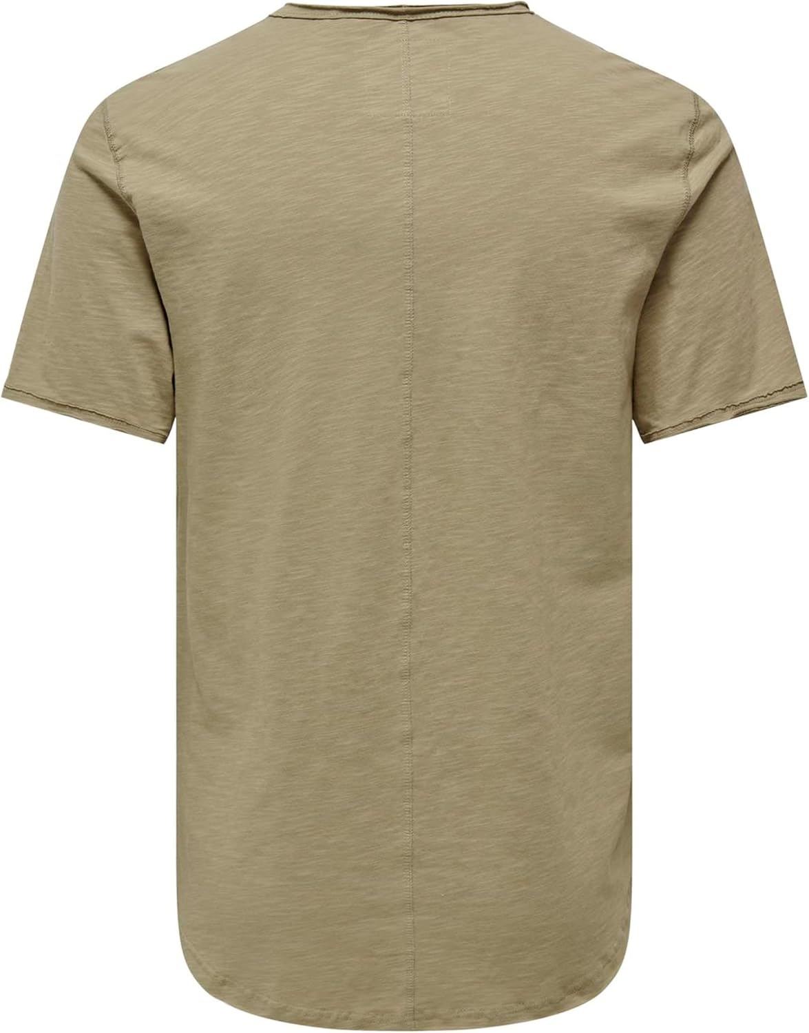 Detalle 2 de Only & Sons ONSBENNE T-Shirt – Lang geschnitten, verwaschene Optik