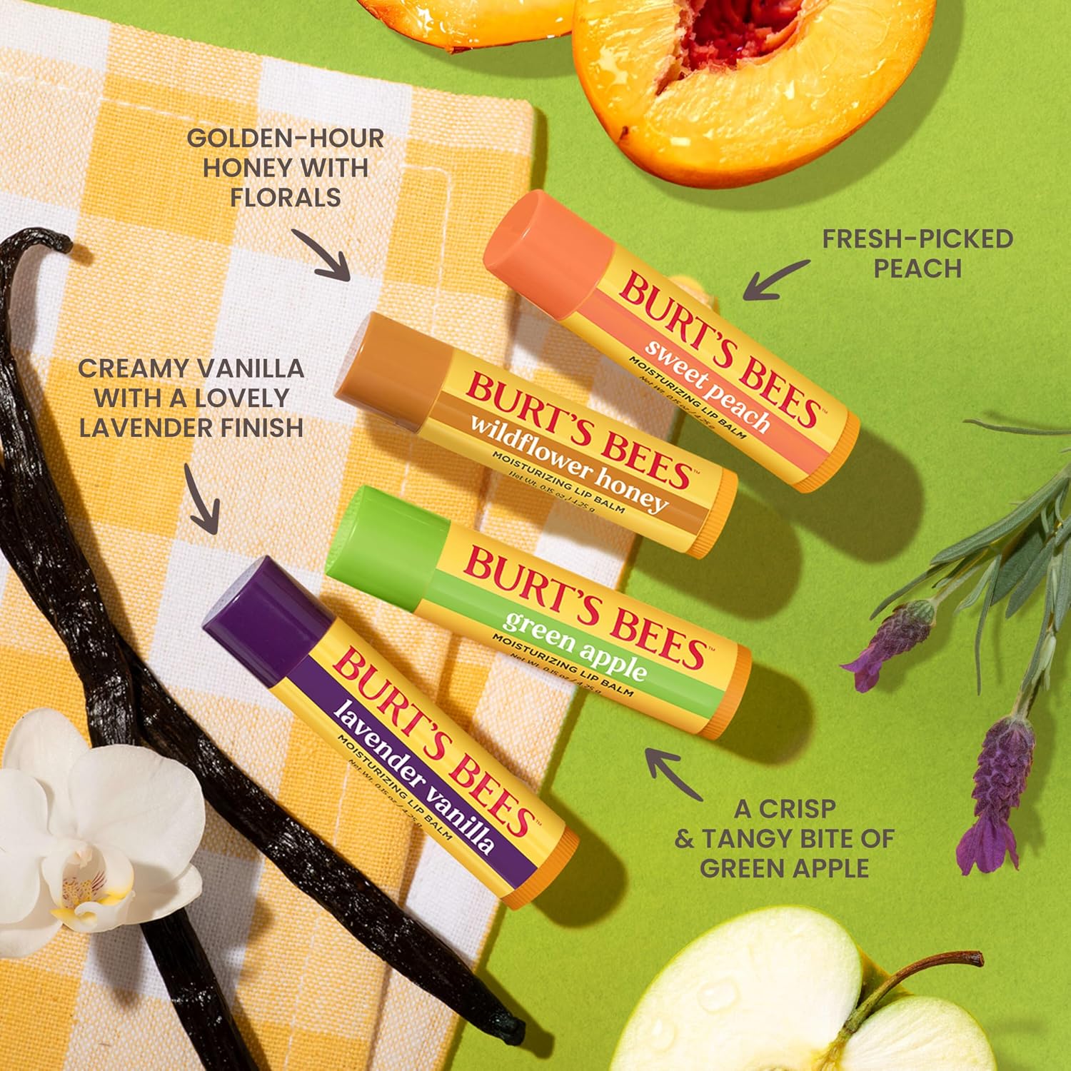 Thumbnail 4 de Burt's Bees Garden Party Lip Balm Set 4-Pack