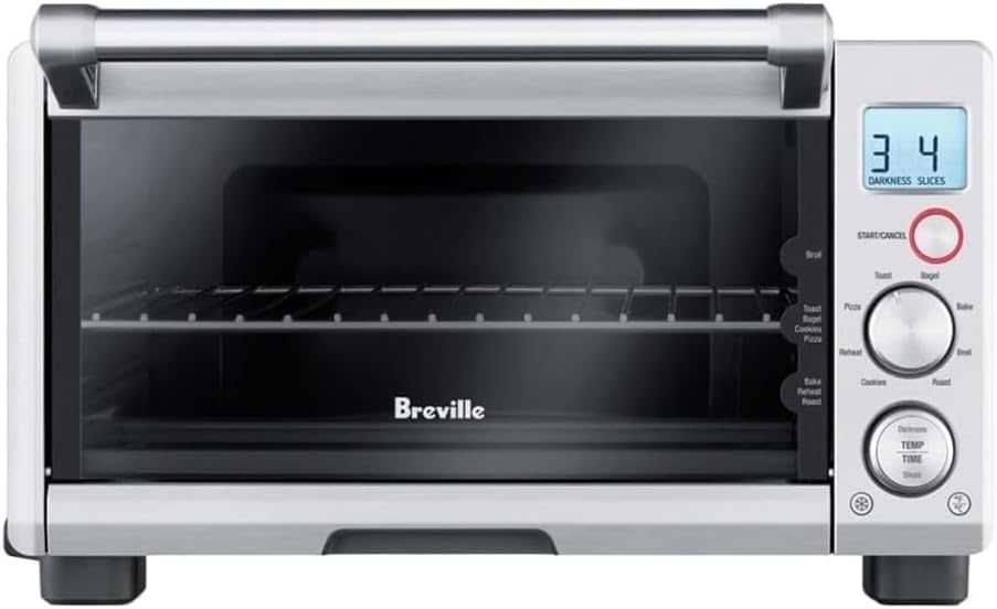 Detalle de Breville Compact Toaster Oven, Brushed Stainless Steel