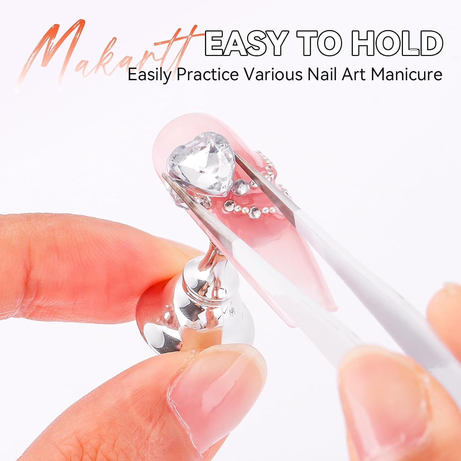 Detalle de Makartt Nail Art Stand, Silver