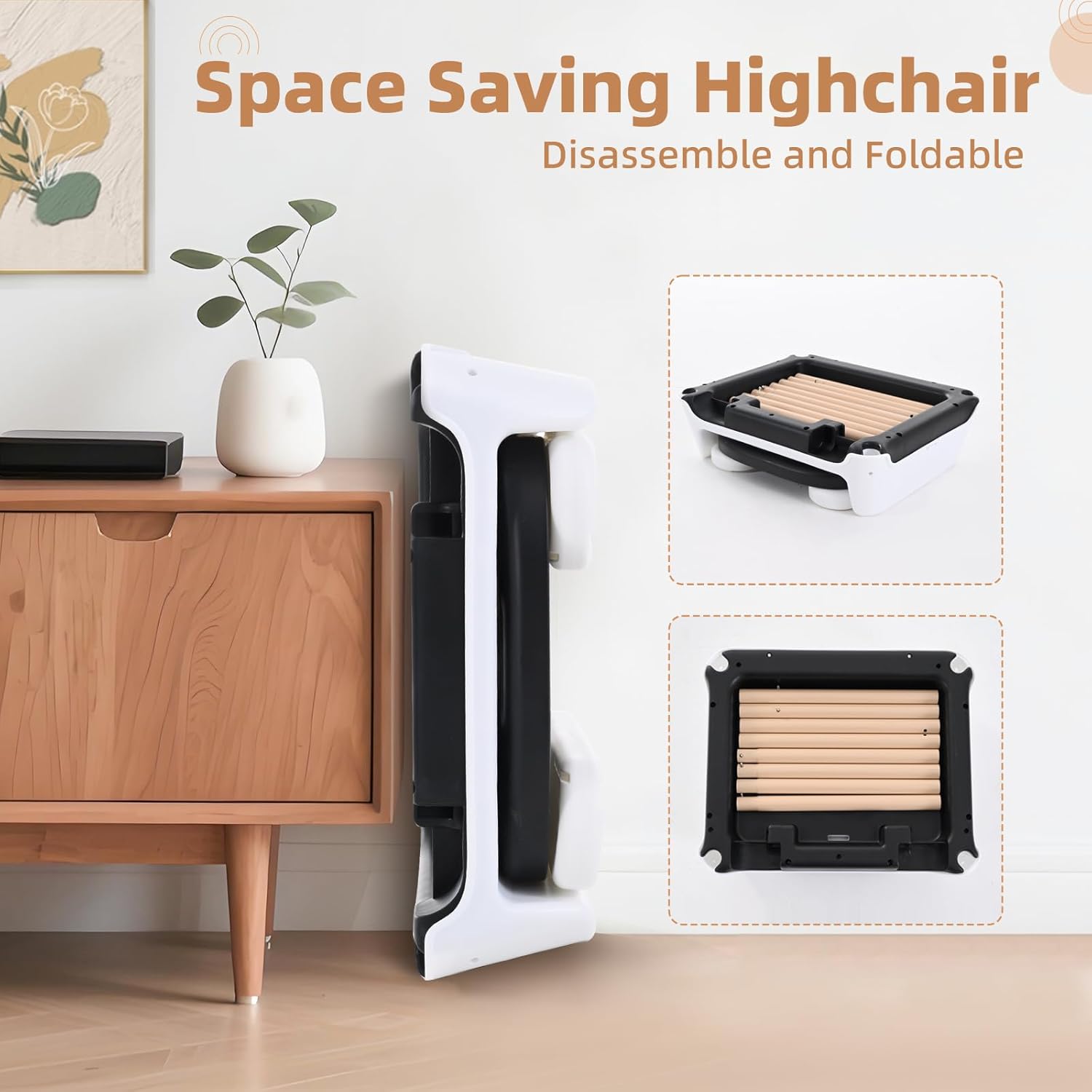 Thumbnail 5 de Adjustable Convertible 3-in-1 Baby High Chair 6–36 months