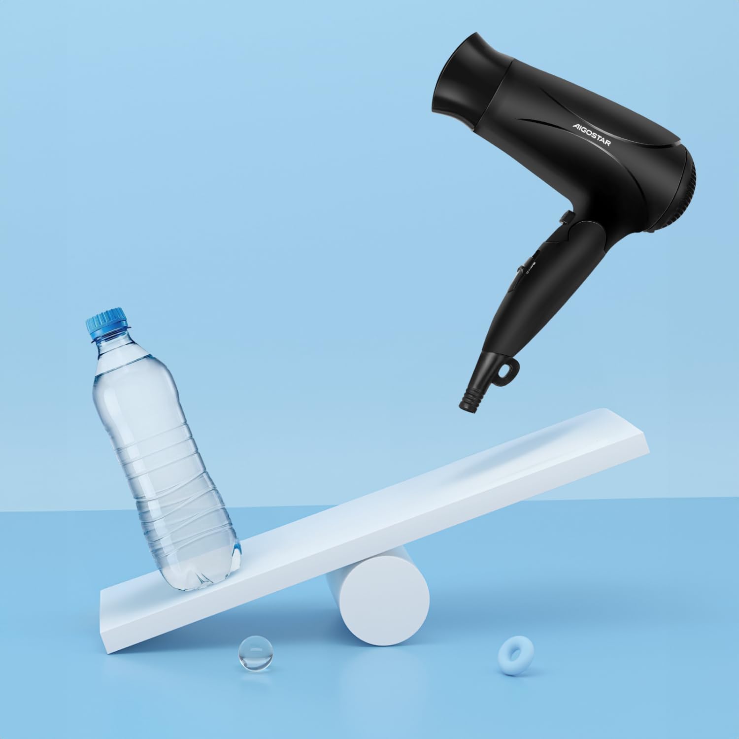 Thumbnail 6 de Aigostar Asciugacapelli pieghevole 2400W con ioni negativi e aria fredda