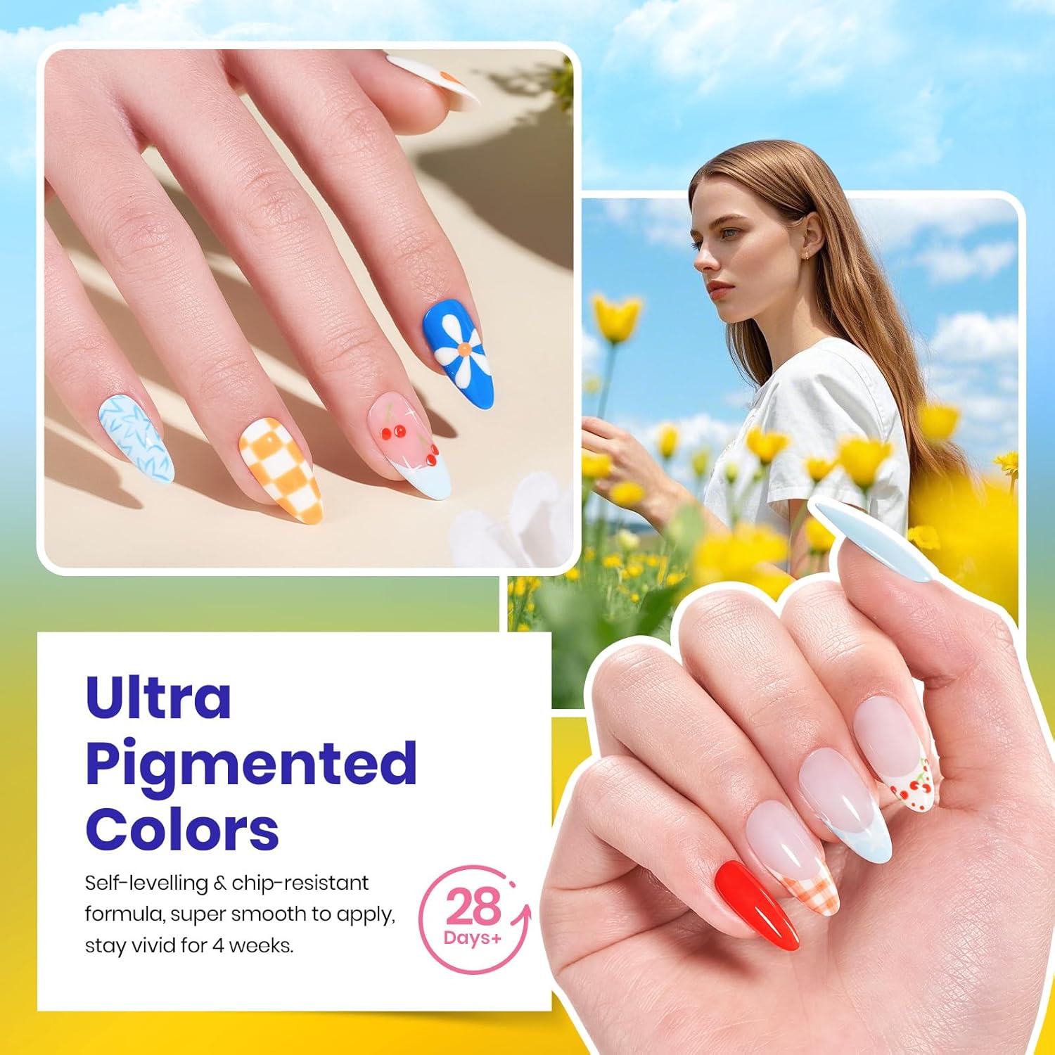 Thumbnail 3 de Beetles Summer Gel Polish Set (Rustic Sonata 25) with Base Coat and Glossy & Matte Top Coat