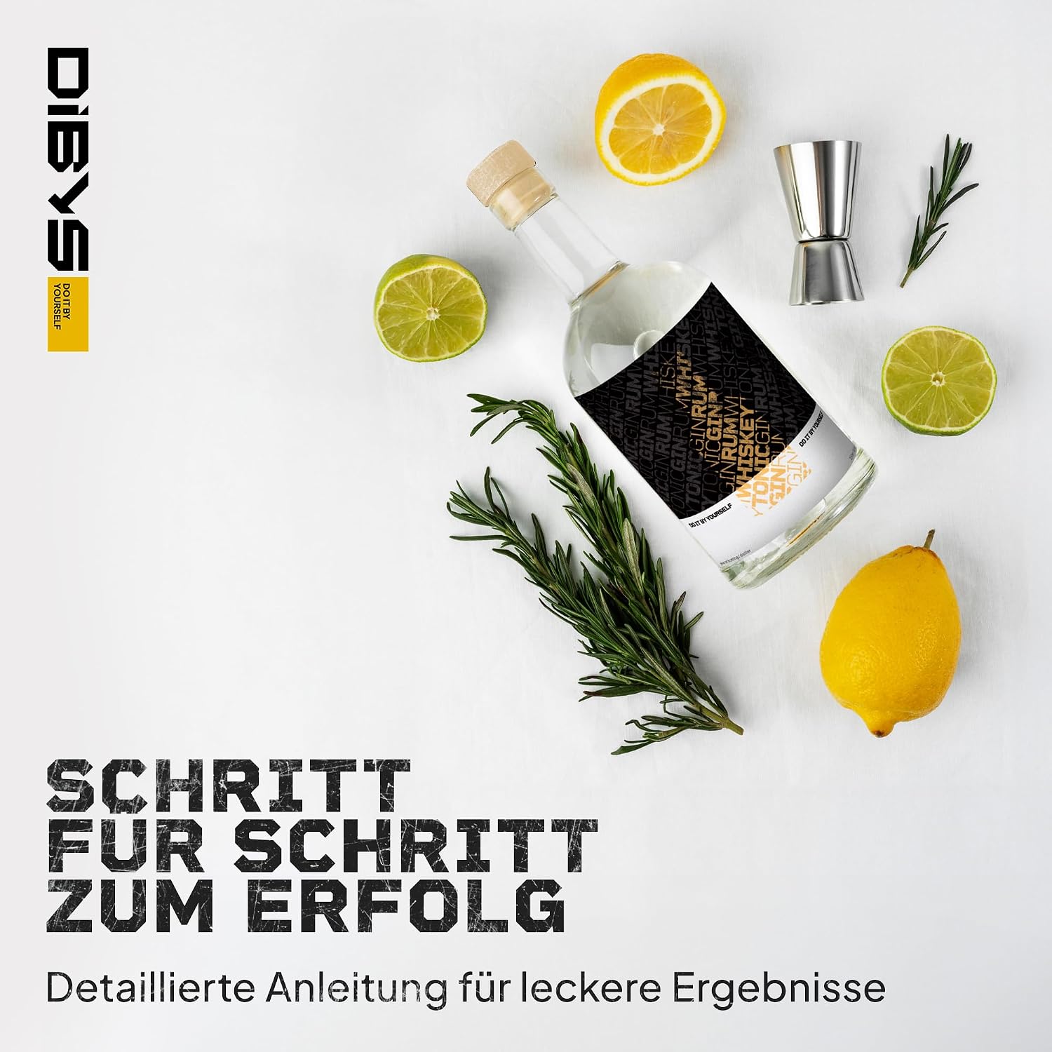 Thumbnail 4 de DIBYS Gin-Selber-Machen-Set mit 12 Botanicals ⚙