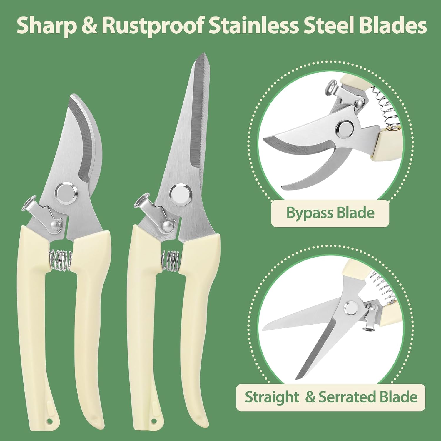 Detalle 2 de Pruning Shears, Stainless Steel
