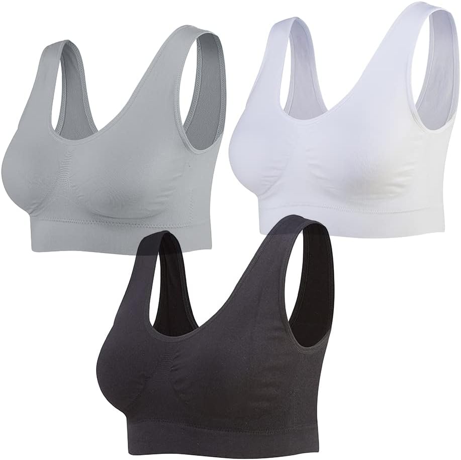 Detalle de Lemef 3-Pack Seamless Sports Bra