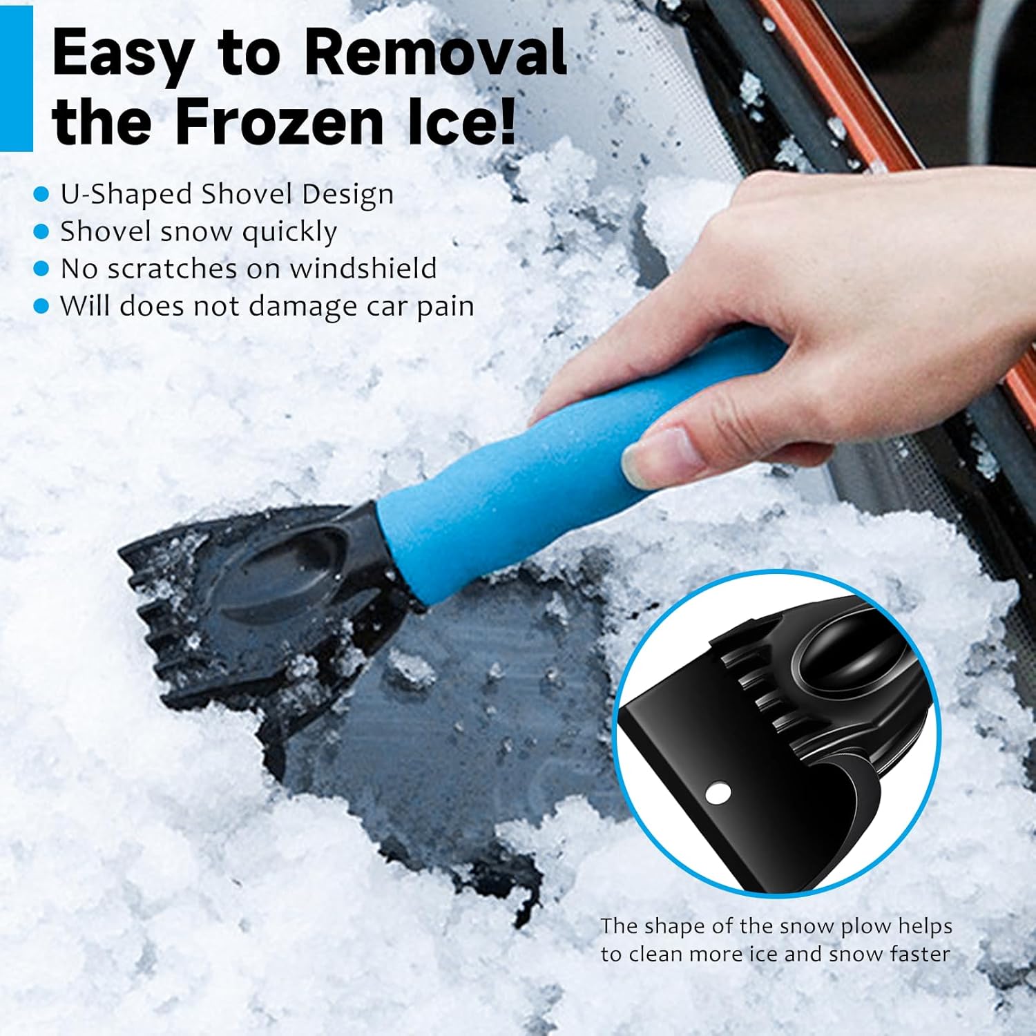 Thumbnail 4 de ItsyFox Ice Scraper 2 Pack