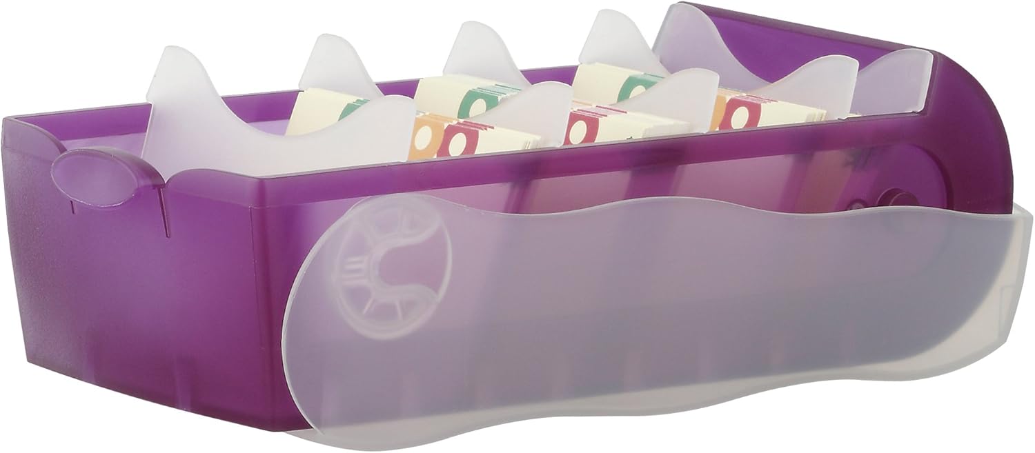 Thumbnail 1 de HAN Lernkarteibox CROCO – 5-Fächer-Lernsystem, DIN A8, 500 Karten, inkl. 100 Lernkarten