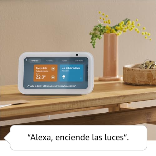 Detalle de Amazon Echo Show 5 (última gen.) + Blink Videotimbre 2K+: visión de puerta integrada y Alexa+ para casa inteligente