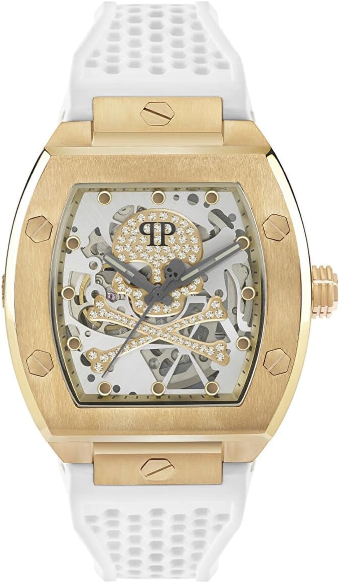 Detalle 2 de Philipp Plein Uhren Analog Automatik 32019792 – Herrenarmbanduhr mit 44-mm-Gehäuse