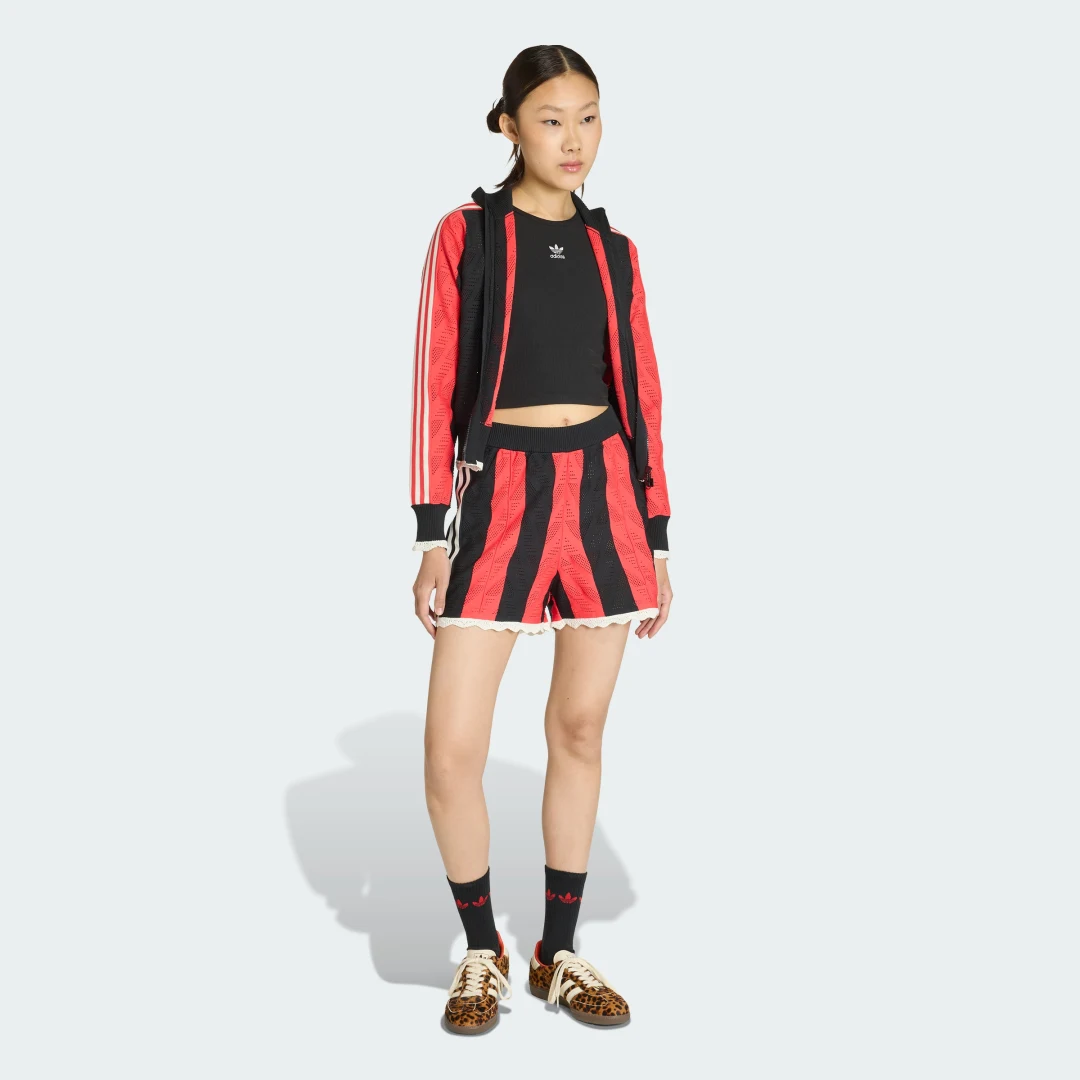 Thumbnail 2 de Pantalón corto Firebird Loose de Adidas – Negro
