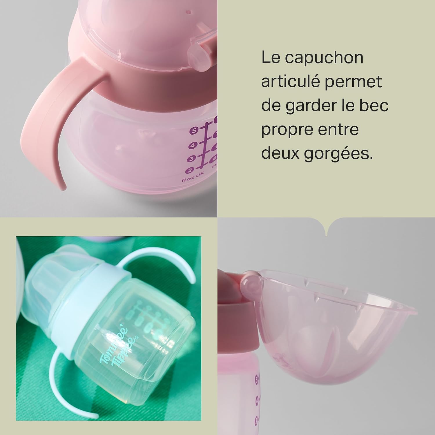 Thumbnail 6 de Tommee Tippee tasse 150 ml anti‑fuite pour bébé