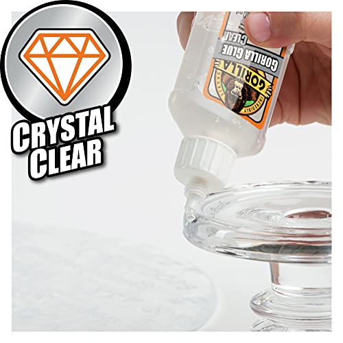 Detalle de Gorilla Glue Clear 110ml — a versatile, crystal-clear adhesive with non-expanding formula