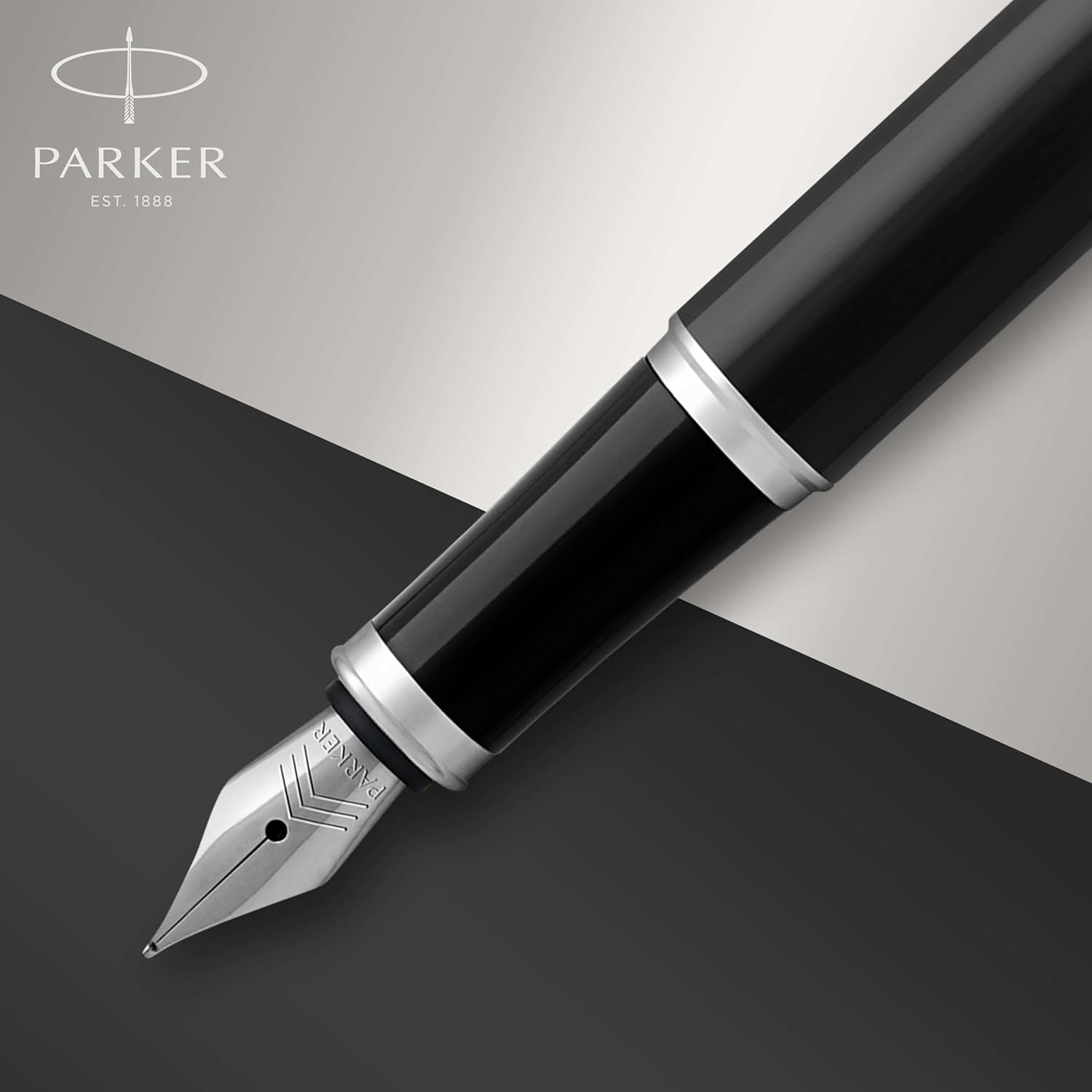 Thumbnail 4 de Parker IM Pluma Estilográfica Negra con Plumín Mediano ✒