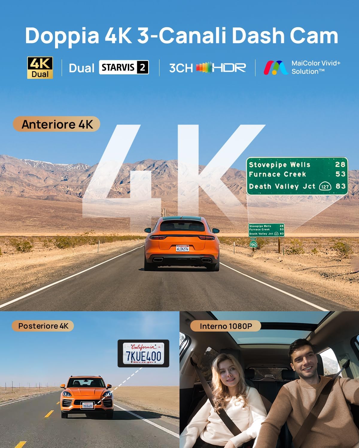 Thumbnail 1 de 70mai Dash Cam T800 4K