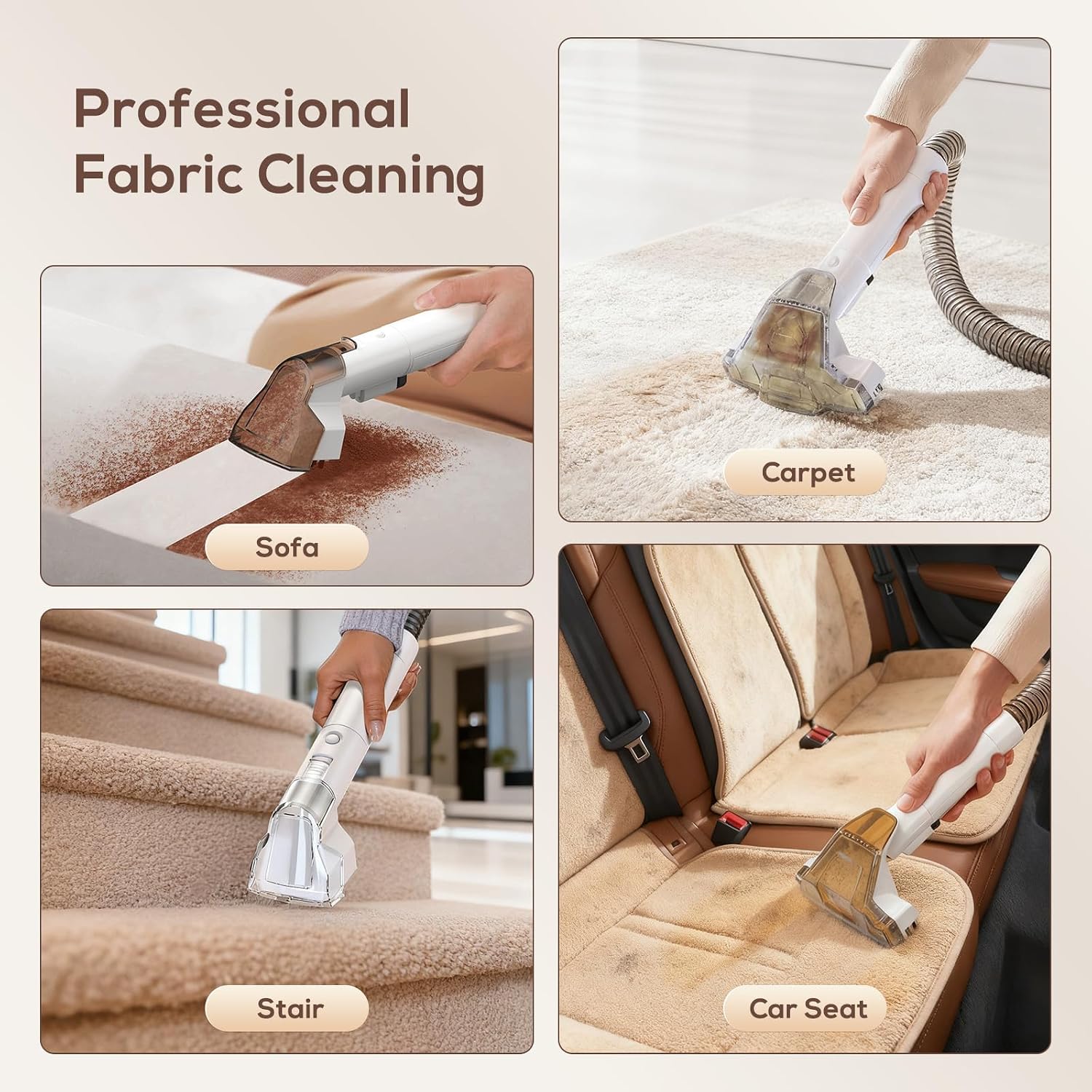 Thumbnail 4 de Ailltopd Portable Carpet Cleaner 1.5L Tank
