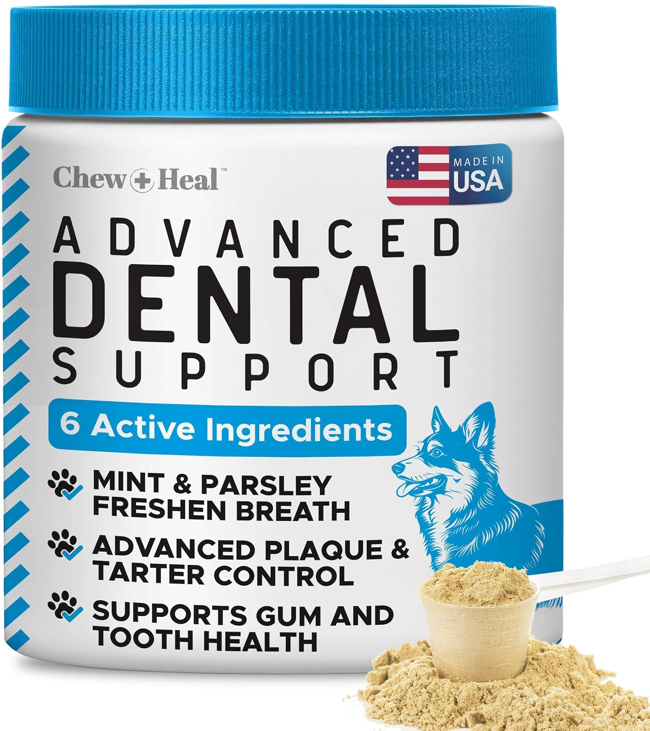 Detalle de Dog Dental Powder, 4 oz