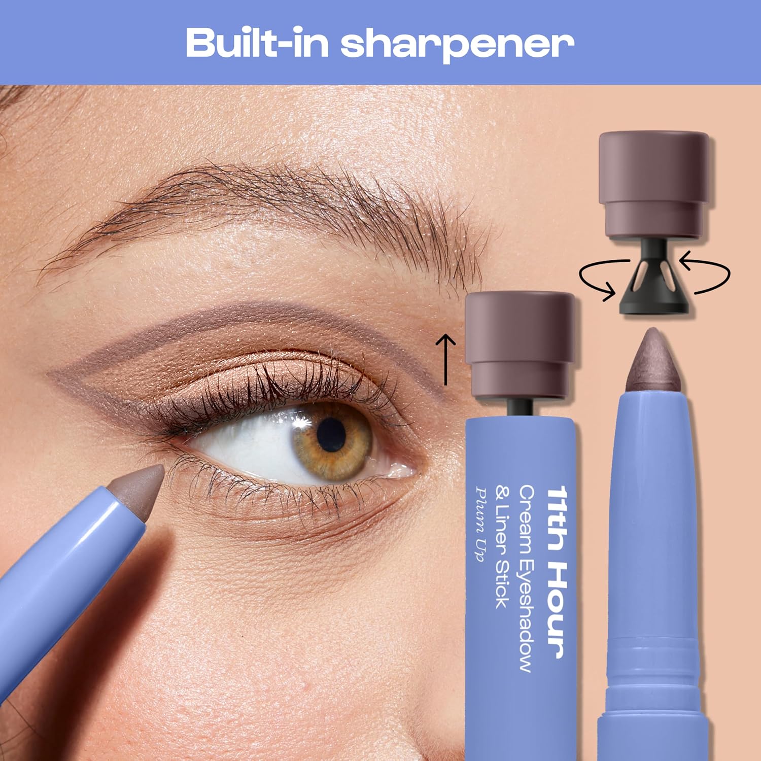 Thumbnail 6 de ALLEYOOP 11th Hour Waterproof Cream Eyeshadow Stick in Rose Shimmer