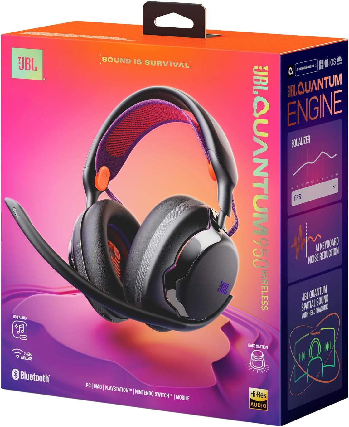 Thumbnail 6 de JBL Quantum 950 gaming headset wireless