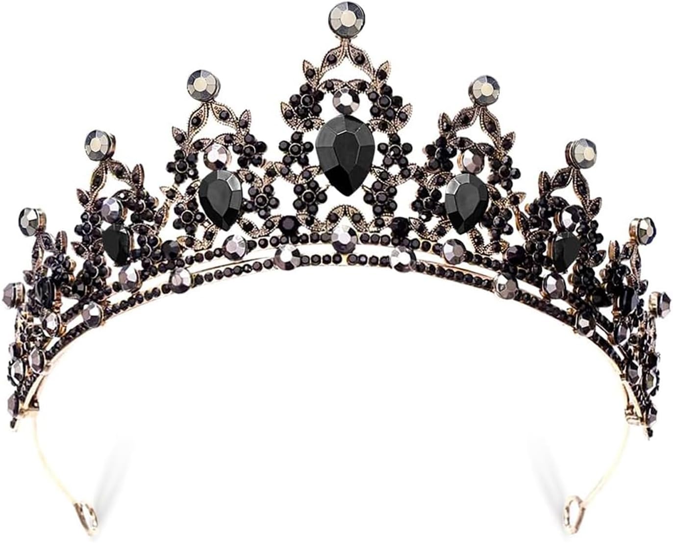 Detalle de HuaMuDM Kristallkrone Diadem 5 cm