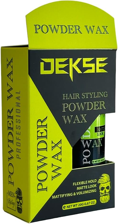 Detalle de Dekse Powder Wax 20g – Polvere per capelli per volume opacizzante e texture