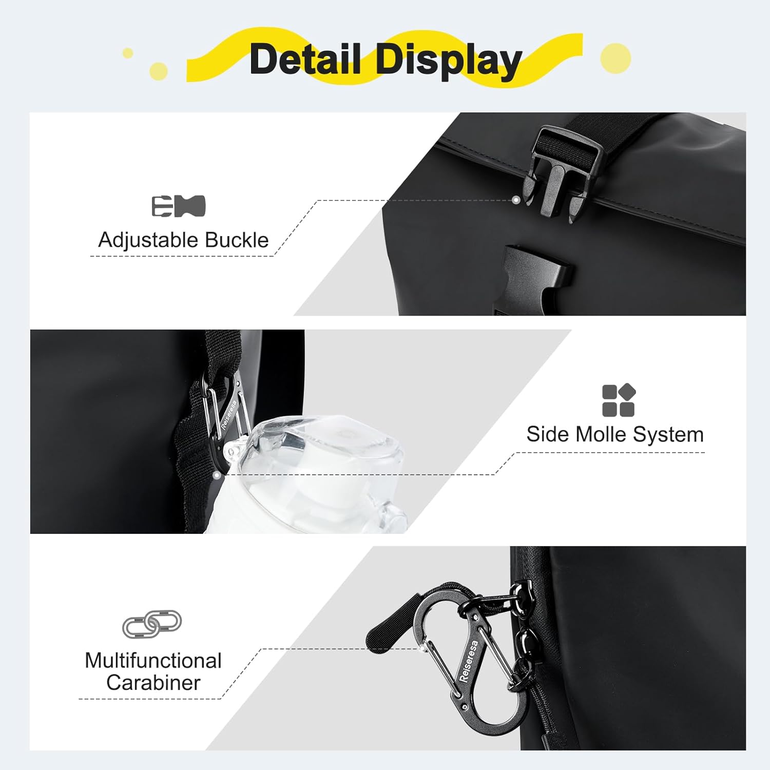 Thumbnail 4 de Reiseresa Rolltop Rucksack 18–22 L 🎒