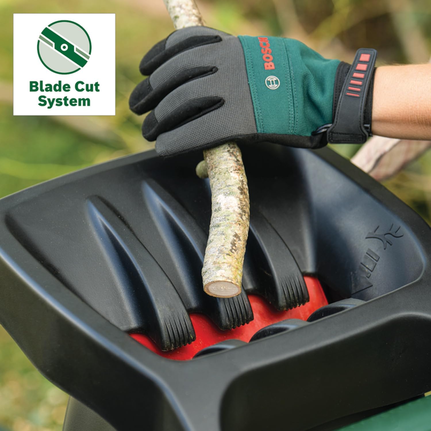 Thumbnail 1 de Bosch AXT Rapid 2200 shredder (2200W) for garden debris and up to 40mm branches