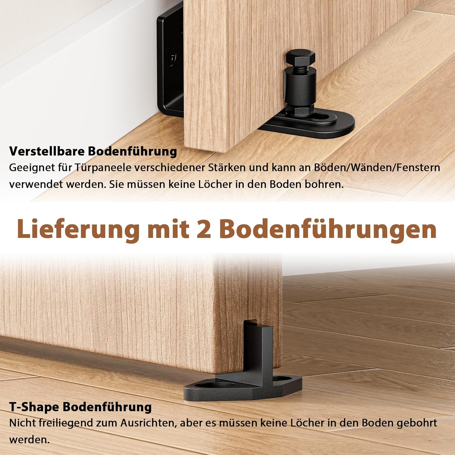 Thumbnail 2 de Signstek Schiebetürbeschlag 200 cm Set