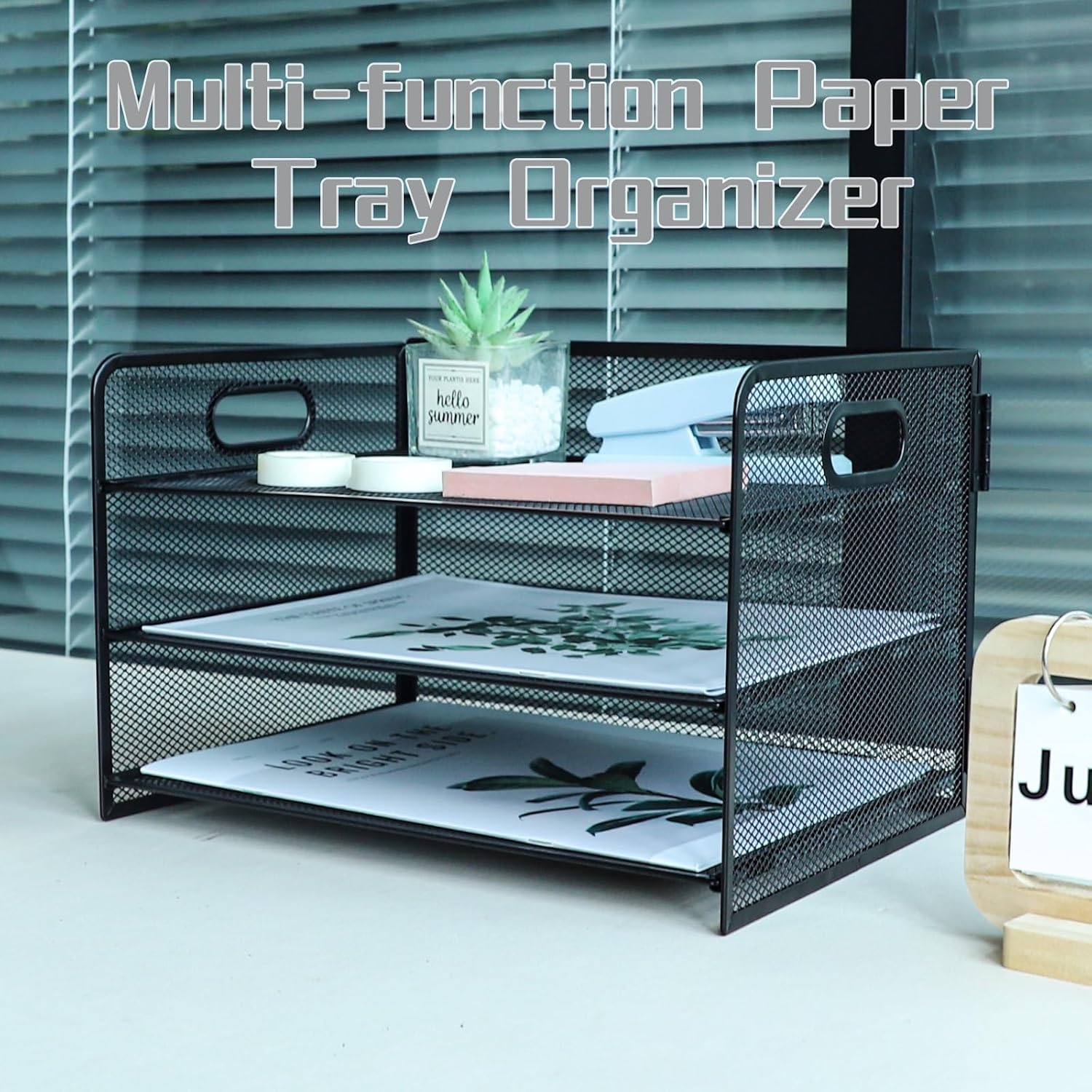 Thumbnail 4 de HIHOBDAY 3 Tier Paper Organiser 32.5cm