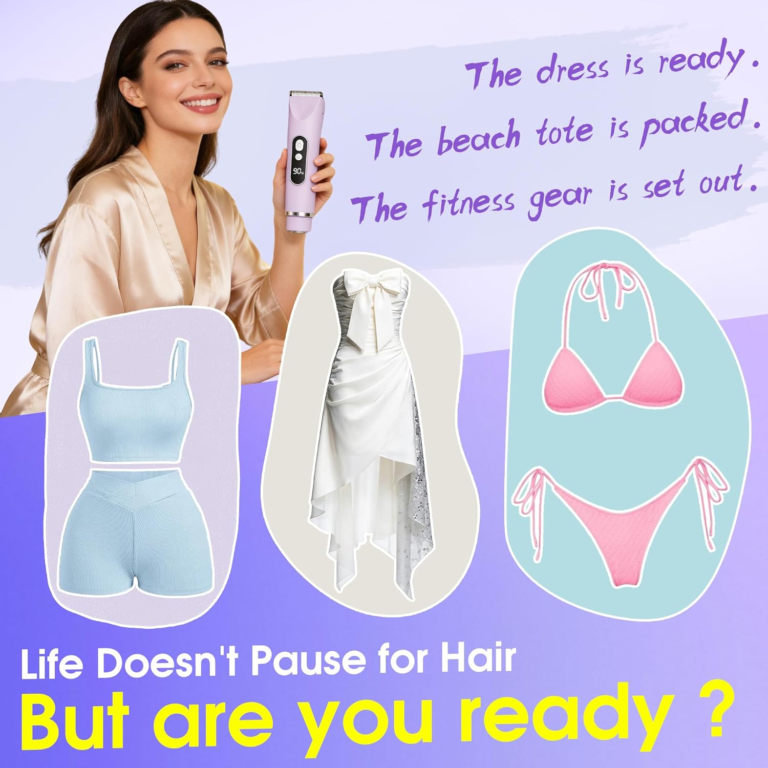 Thumbnail 1 de Lady Shavers for Women 2-in-1 Razor