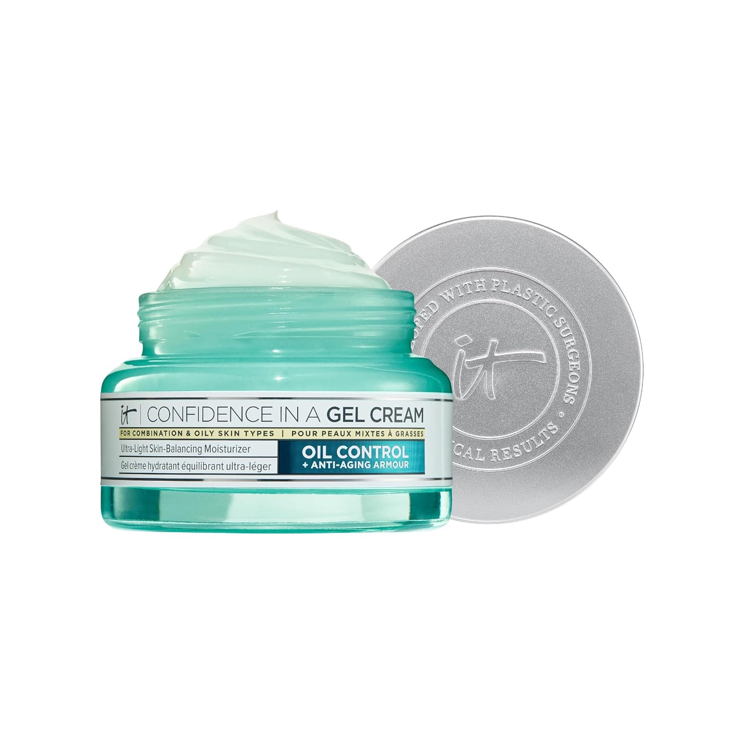 Detalle de IT Cosmetics Confidence in a Gel Cream – Ultraleichte Feuchtigkeitspflege für Mischhaut