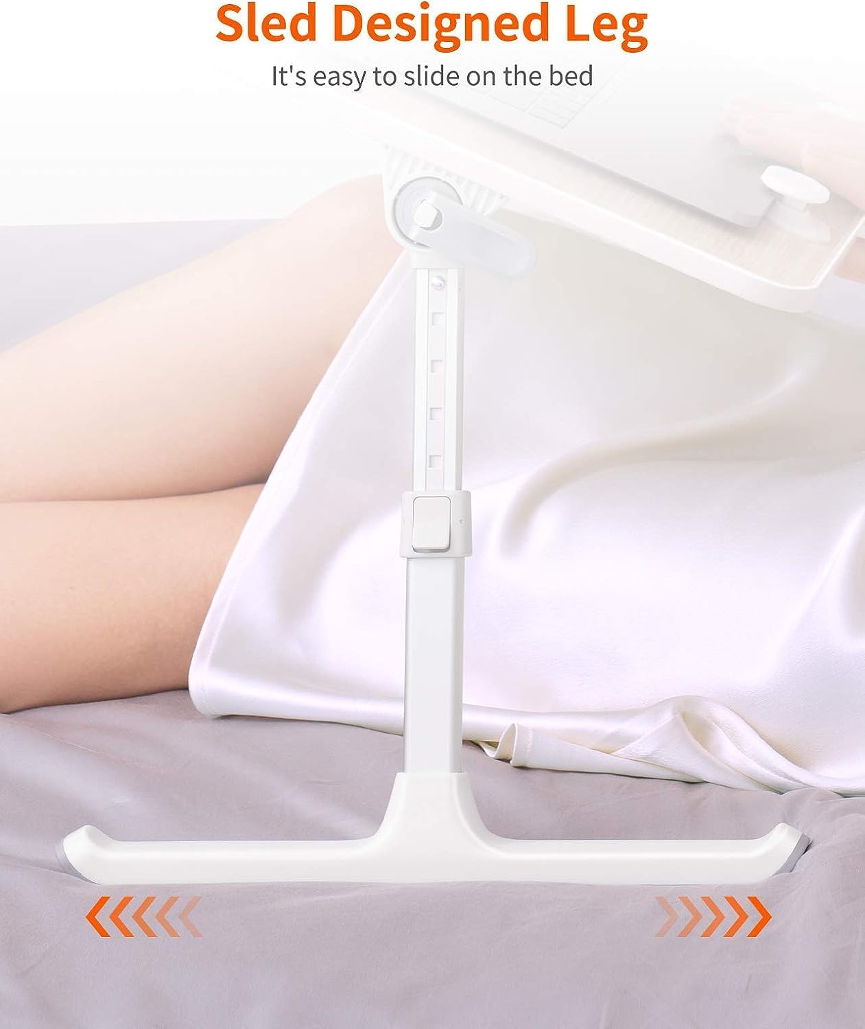 Thumbnail 4 de SAIJI Adjustable Laptop Stand Bed Tray Table (5 Heights, 4 Angles) for up to 17-inch laptops