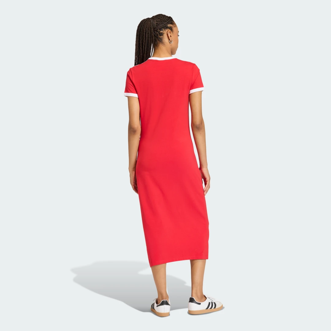 Detalle 2 de Vestido 3 Stripes Ajustado – Adidas