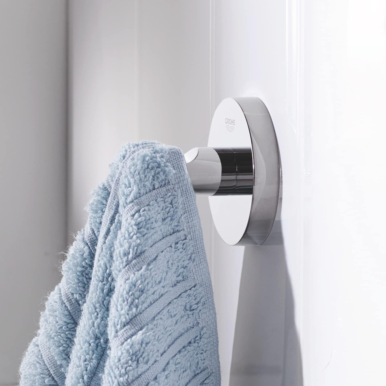 Thumbnail 1 de GROHE Start QuickFix: Gancio per accappatoio in metallo, fissaggio nascosto, 45 mm – colore cromo (41173000)