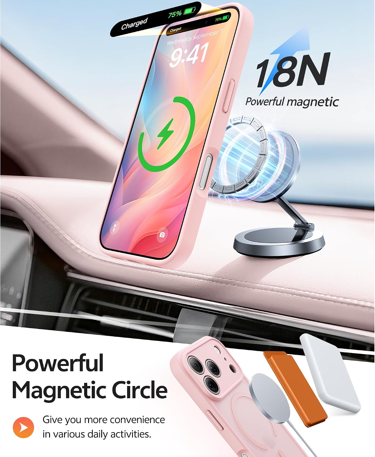 Detalle de FNTCASE iPhone 17 Pro Max MagSafe Case