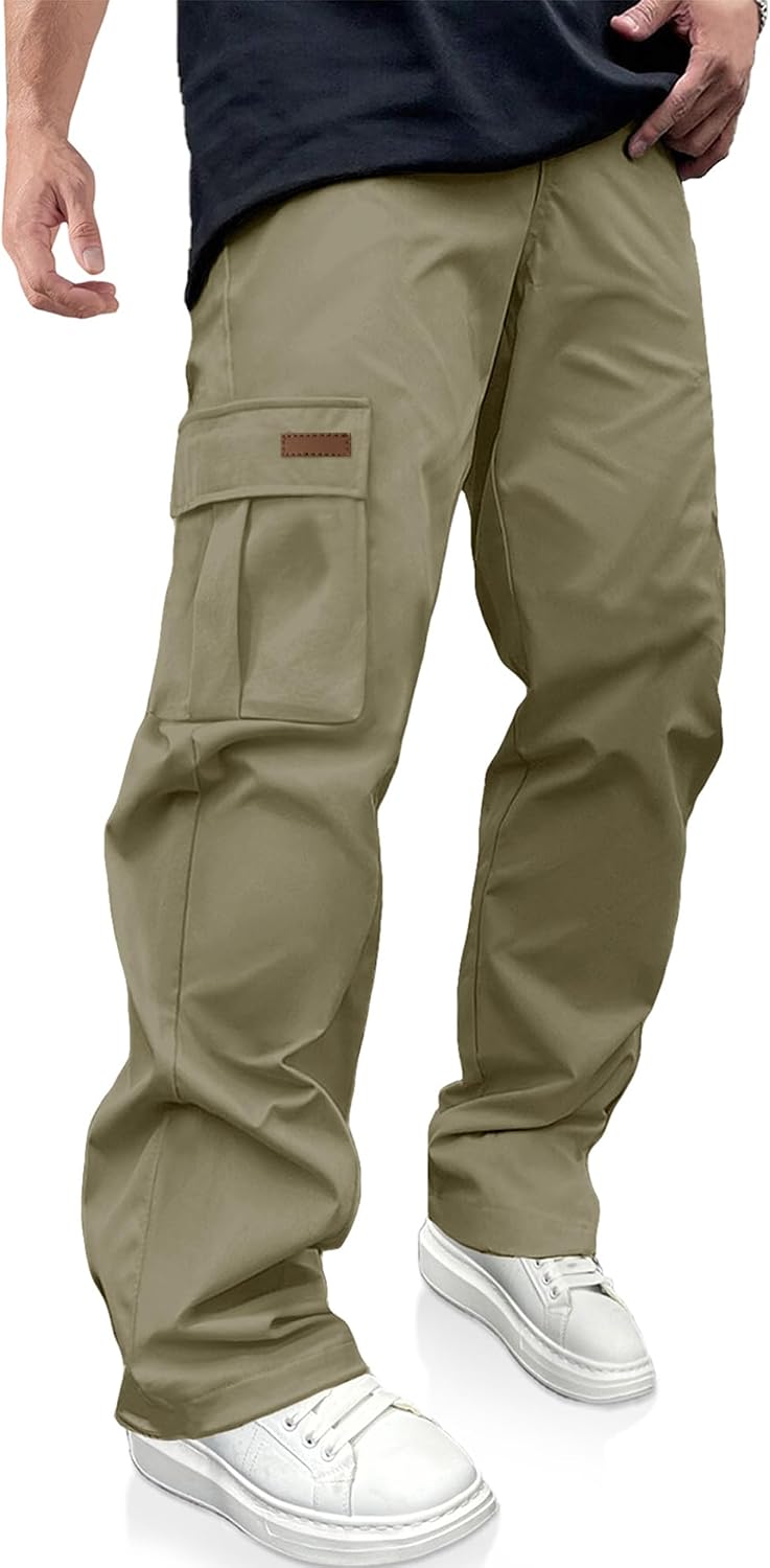 Detalle de PLEPAN Men's Cargo Pants