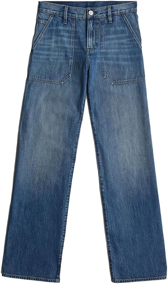 Detalle de G-Star Femmes Judee Carpenter Loose Jeans — coupe ample et détails affirmés
