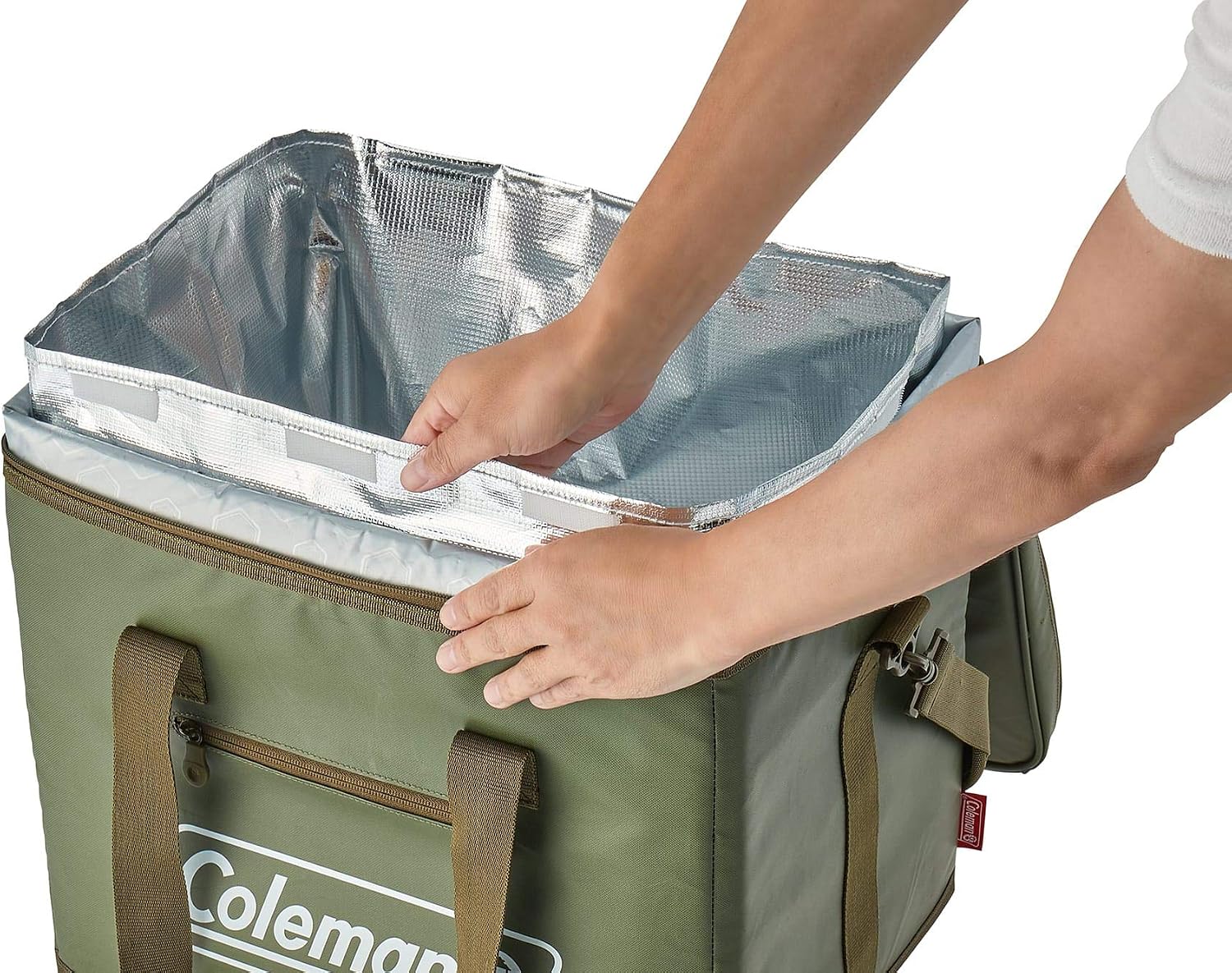 Detalle 2 de Coleman アルティメイトアイスクーラーⅡ 保冷バッグ 15L、約32時間保冷・上部取り出し口
