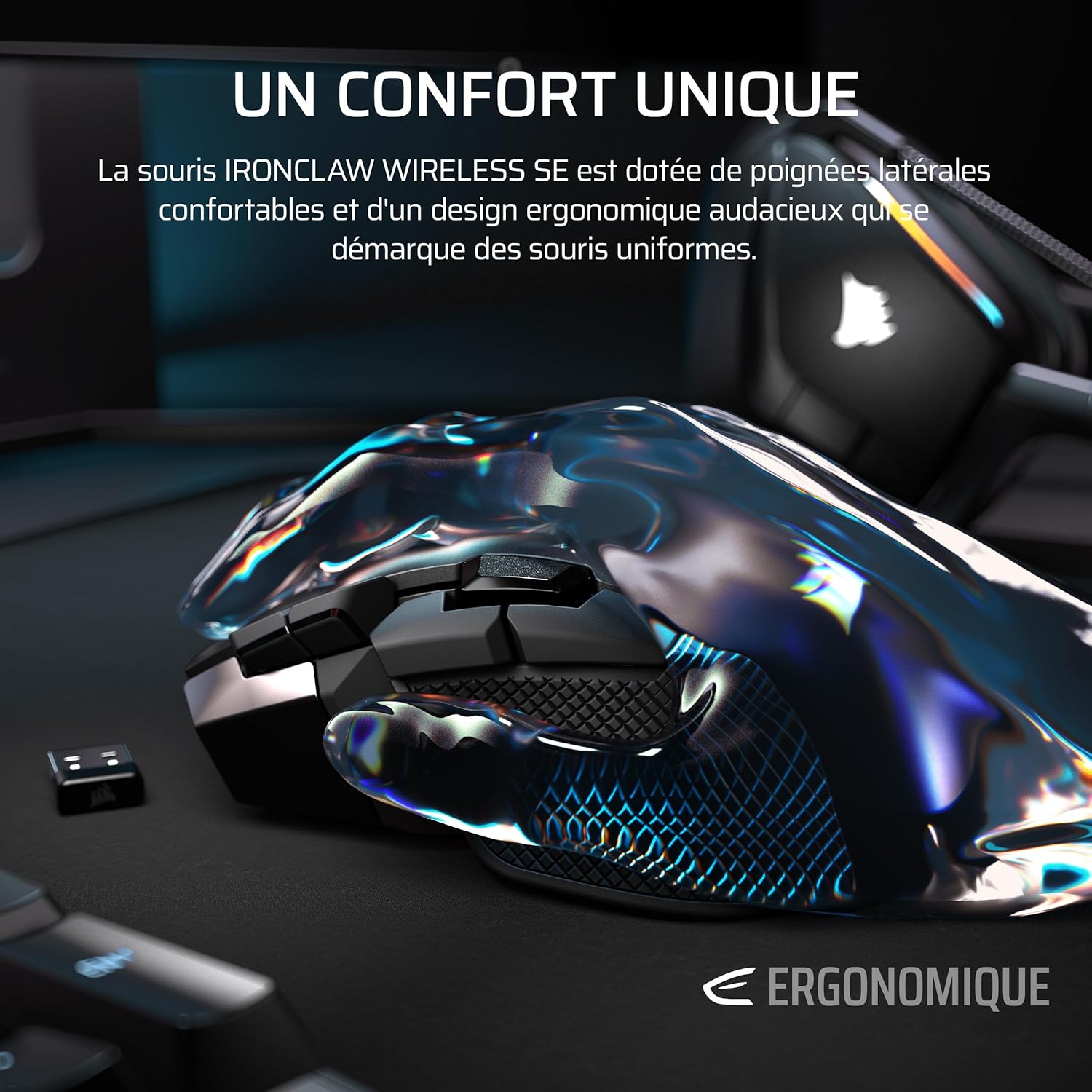 Thumbnail 2 de Corsair IRONCLAW Wireless SE Souris Gaming