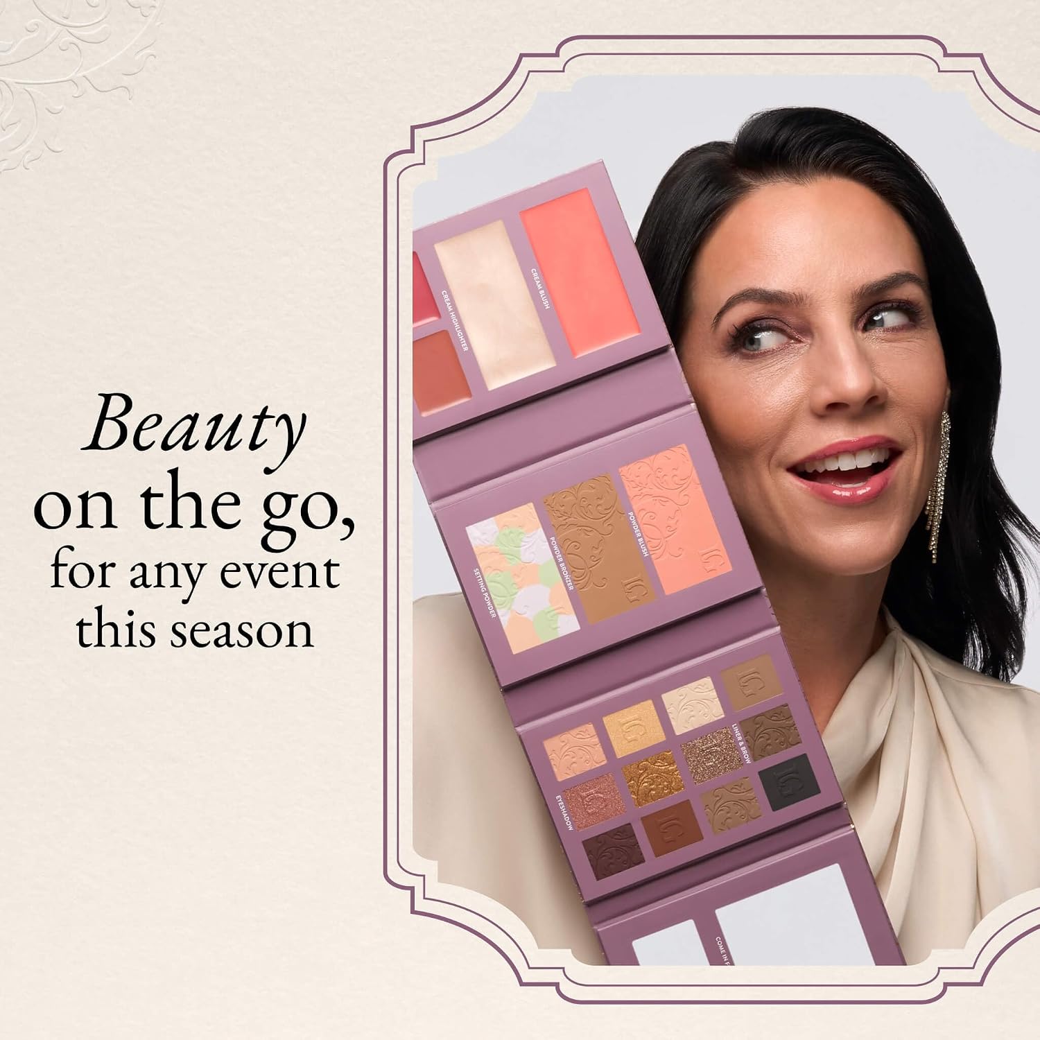 Thumbnail 2 de Laura Geller RSVP Ready Royal Invite Full Face Makeup Palette with Eyeshadows, Blush, and Bronzer