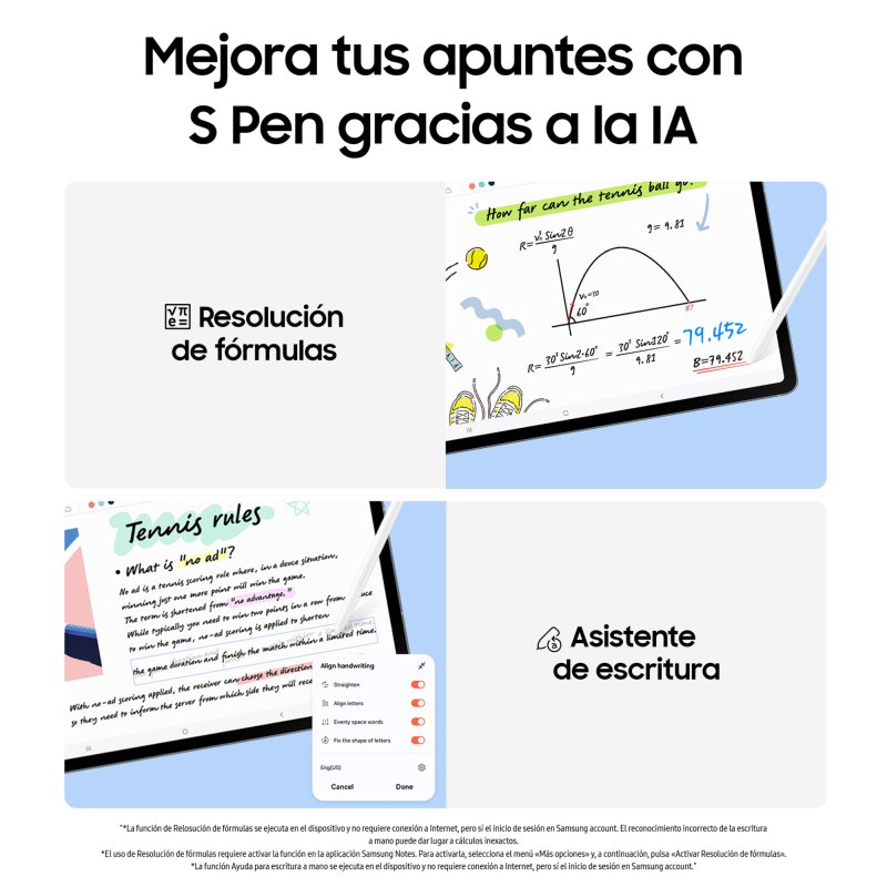 Detalle 2 de Samsung Galaxy Tab S10 FE WiFi 10.9" 12GB/256GB Azul: ficha para decidir si merece la pena