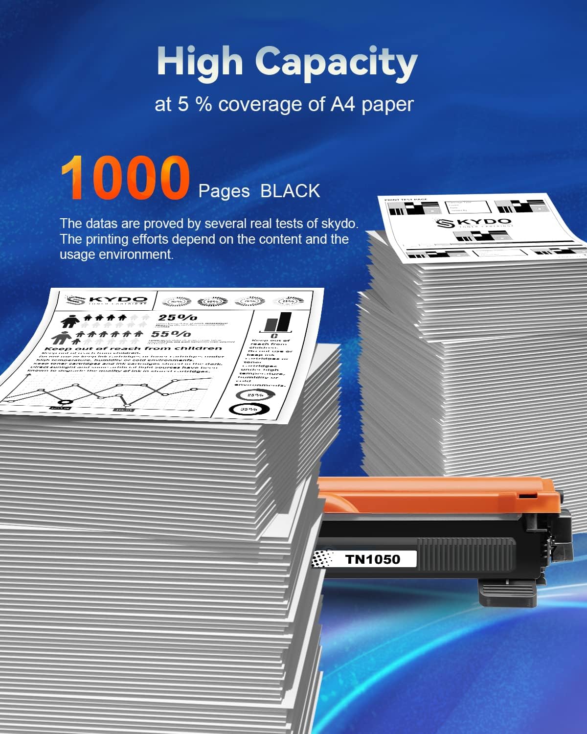 Thumbnail 2 de Skydo TN1050 Toner 1000 pages 🖨️