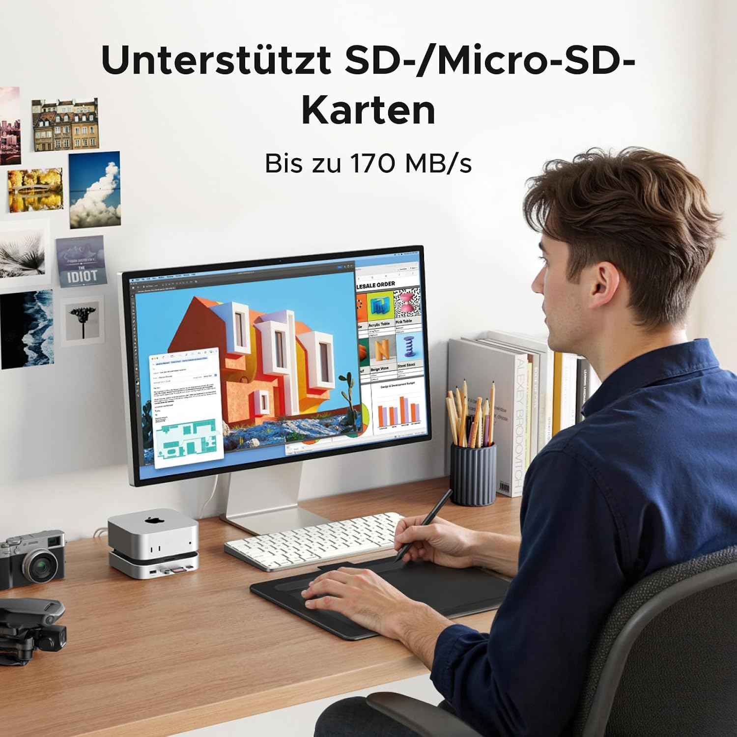 Thumbnail 5 de UGREEN Mac Mini M4 Dock mit NVMe‑SSD‑Gehäuse