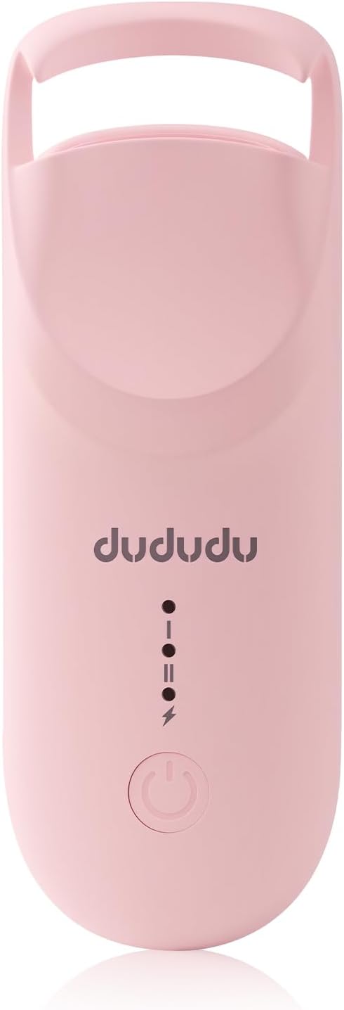 Detalle de DUDUDU Heated Eyelash Curler, Type-C Rechargeable with 2 Heat Settings