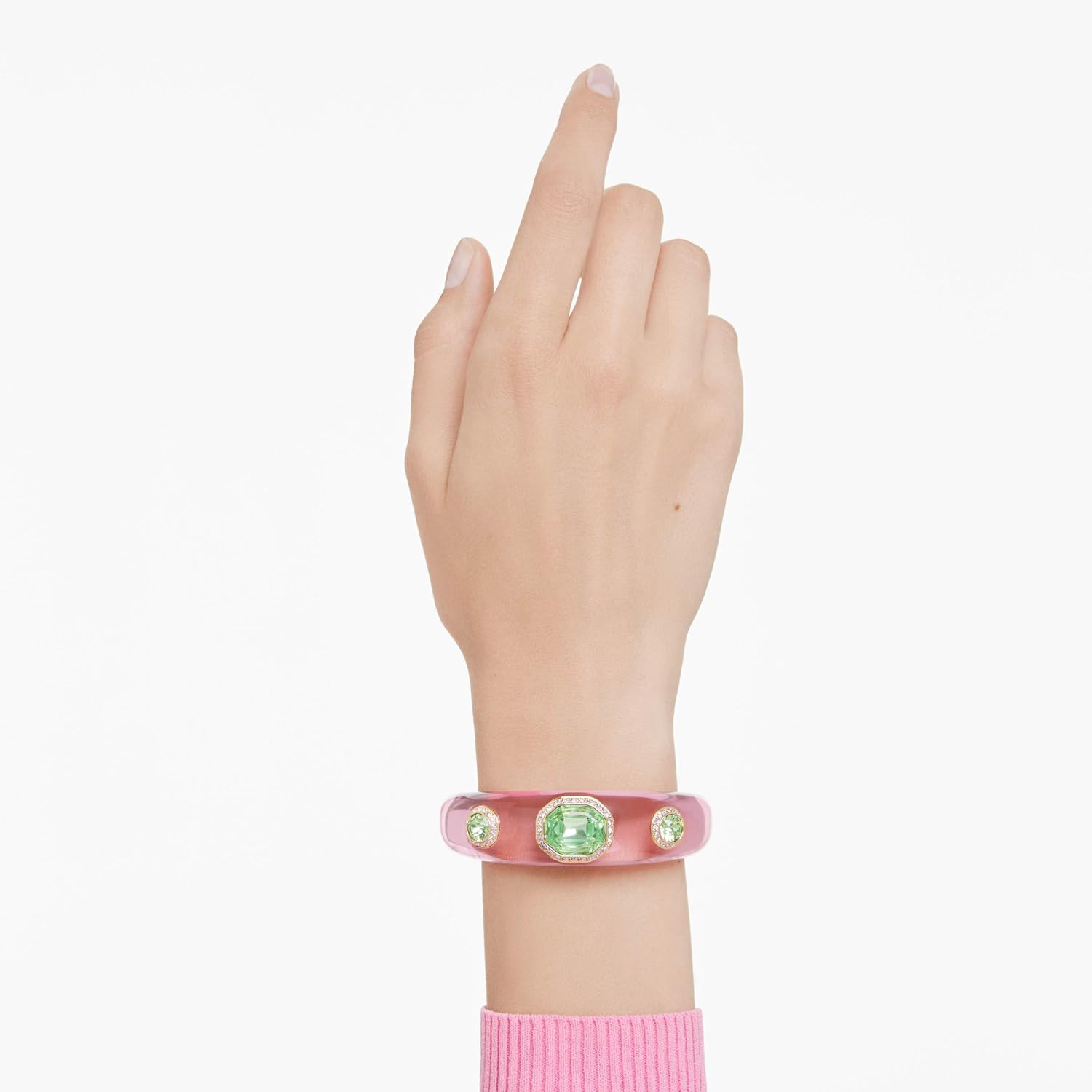 Detalle de Swarovski cuff, Dulcis