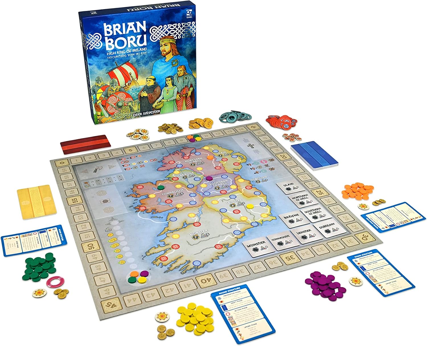 Detalle de Brian Boru: High King of Ireland by Osprey Games